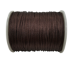 Fio de Seda Marrom 1mm (10 metros)