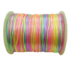 Fio de Seda Mesclado Cores Vivas 1mm (10 metros)