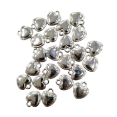 Pingente Coração Abs Niquel (10g) - comprar online