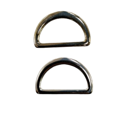 Meia Argola niquel Grande (par) - comprar online
