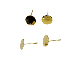 Base de Brinco Redondinha dourado 361 (4 und) - comprar online