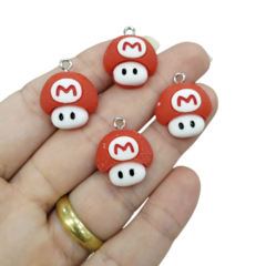 Pingente Divertido Toad Super Mario (4unds)