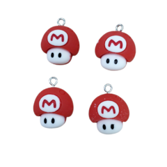 Pingente Divertido Toad Super Mario (4unds) - comprar online
