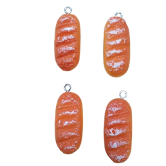 Pingente Divertido Pão (4unds) - comprar online