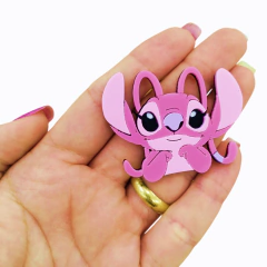 Aplique Angel Acrilico Rosto 4cm (2unds) - comprar online