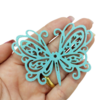 Asa Borboleta Eva Glitter Azul (4 und)