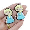 Aplique emborrachado Yama Princesa Elza Frozen (2und)