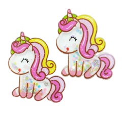 Aplique de Acrilico Unicornio Luxo Yama (2unds) na internet