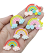 Aplique de Resina Arco Iris Nuvem Mix (5unds)
