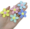 Aplique emborrachado Flores Candy color Yama (10unds)