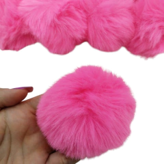 Pompom de Pelúcia 7cm Pink Neon (und) - comprar online