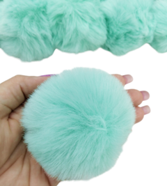 Pompom de Pelúcia 7cm Verde Claro (und) - comprar online