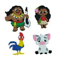 Kit Apliques Emborrachado Moana (4unds) - comprar online
