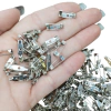 Base Alfinete Para Broche em Metal Niquel 15 mm (10unds)