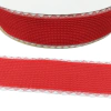 Fita Tricozinho com Borda Desenhada Vermelho 38 mm (Metro)