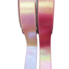 Fita Lame Holográfica Pink 38mm (1 metros) - comprar online