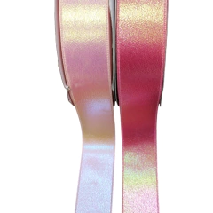 Fita Lame Holográfica Pink 38mm (1 metros) - comprar online