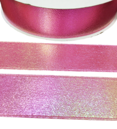 Fita Lame Holográfica Pink 38mm (1 metros)