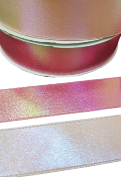 Fita Lame Holográfica Pink 38mm (1 metros) na internet