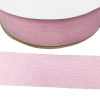 Fita Veludo Cotele com Brilho Rosa 38mm (1 metro)