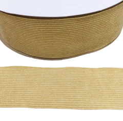 Fita Veludo Cotele Caramelo 38mm (1 metro)