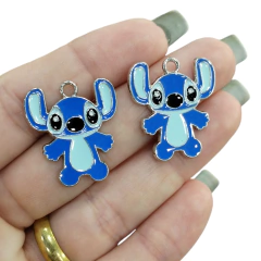 Pingente de Metal Stitch (par)