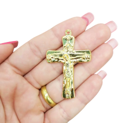 Crucifixo Dourado 8474 (und)