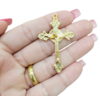 Crucifixo Dourado 8477 (und)