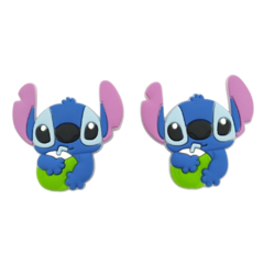 Aplique Emborrachado Stitch Água de Cocô (par) na internet