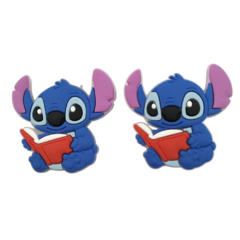 Aplique Emborrachado Stitch Livro Vermelho (par) na internet