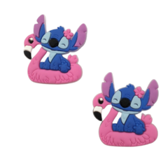 Aplique Emborrachado Stitch na Boia (par) na internet