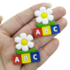 Aplique Escolar ABC Margarida emborrachado (par) - comprar online