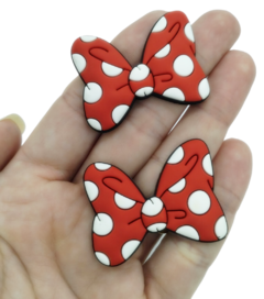 Aplique laço da minnie Vermelho (par) - comprar online