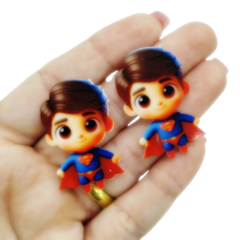 Aplique Super Homem Acrilico 4cm (PAR) - comprar online