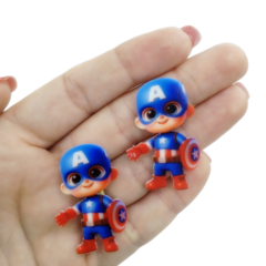 Aplique Capitão América Baby Acrilico 4cm (PAR) - comprar online