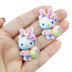 Aplique Hello Kitty Coelha Acrilico 4cm (PAR) - comprar online