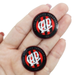 Aplique acrílico de 3cm do Clube Atlético Paranaense