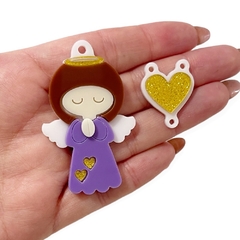 Kit terço infantil em acrílico (1 kit) - Dita Bijuterias