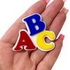 aplique abc acrilico