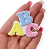 aplique abc acrilico 