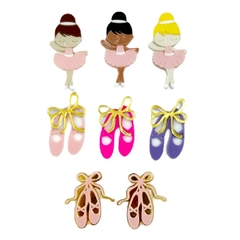 Kit de apliques Ballet Acrilico (8 pcs)