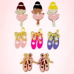 Kit de apliques Ballet Acrilico (8 pcs) - loja online
