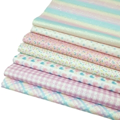 Kit Lonita Glitter Candy Color 25cm x 40cm (7 pcs) - loja online