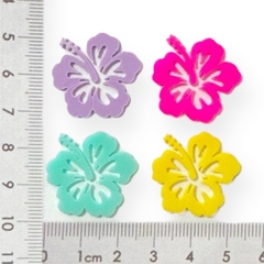Aplique Flor da Moana Acrílico 2,5 cm (8 unds) - comprar online