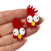 Pingente Frango da Moana Acrílico 3,5 cm (2 unds)