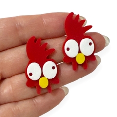 Aplique Frango da Moana Acrílico 3,5 cm (2 unds)