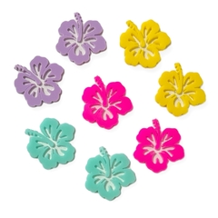 Aplique Flor da Moana Acrílico 2,5 cm (8 unds) na internet