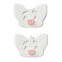 Aplique Porquinho da Moana Acrílico 2,5 cm (2 unds) - comprar online