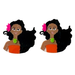 Aplique Moana Jovem Acrílico 4 cm (2 unds) na internet