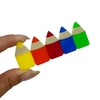 aplique escolar formato lapis em acrilico